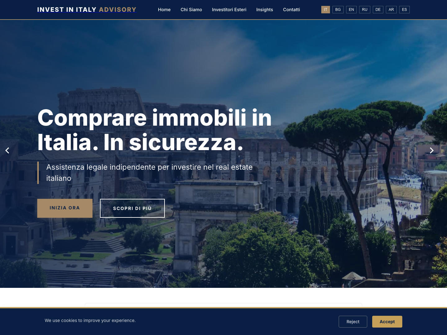 Invest in Italy Advisory